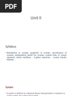 Unit II