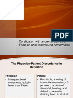 Constipation in Anorectal Disorders