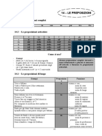 14 - Preposizioni