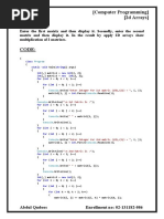 Lab 10 Computer Programming