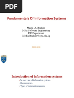 Fundamentals of Information Systems: Media A. Ibrahim MSC: Software Engineering Ise Department Media - Ibrahim@Epu - Edu.Iq