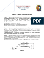 Hidraulika - Dopunski Zadaci 1 PDF