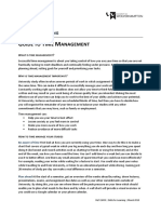 LS008 Guide To Time Management PDF