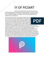 History of Picsart