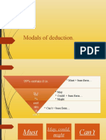 Modals of Deduction