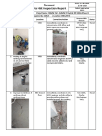 Site HSE Inspection Report: Document