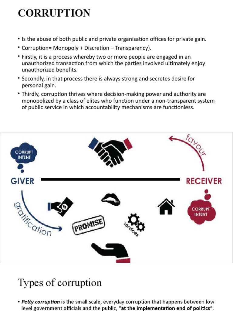 Corruption Pdf Corruption Capitalism