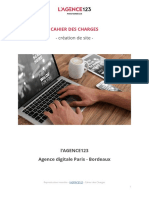 2017 Cahier Des Charges Type Creation Site Web