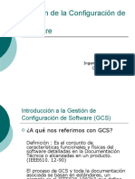Gestión Configuración Software (GCS