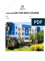 Log Book For DM Course