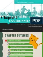 Chap 1 The Office Environment