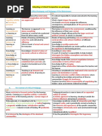 Adopting A Critical Perspective On Pedagogy: I. Difference Between Critical Pedagogy and Pedagogy of The Mainstream