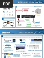 DVR8/16-8500AI DVR Easy Setup Guide: Optional