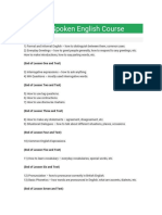 Complete Spoken English Course