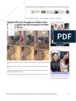 Upskirt Pervert Caught On Video - Man Fo... Es Singapore - RedWire Times Singapore