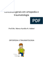 Conceitos gerais em ortopedia e traumatologia