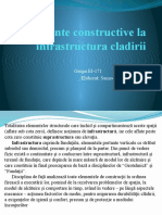 Elemente Constructive La Infrastructura Cladirii