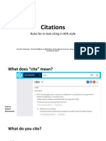 Citations: Rules For In-Text Citing in APA Style