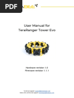 User Manual For Teraranger Tower Evo: Hardware Revision 1.0 Firmware Revision 1.1.1