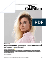 Kidnapped Model Chloe Ayling - People D... N'T in Tears' - UK News - The Guardian