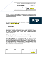 PRG-SST-011 Programa de Seguridad Industrial