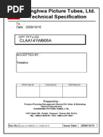 CLAA141WB05A_CHUNGHWAPICTURETUBES