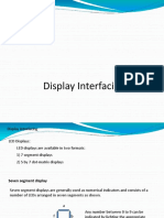 Display and Keyboard Interfacing Techniques
