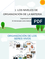 3° Tema 1. La organización de la materia.-El microscopio