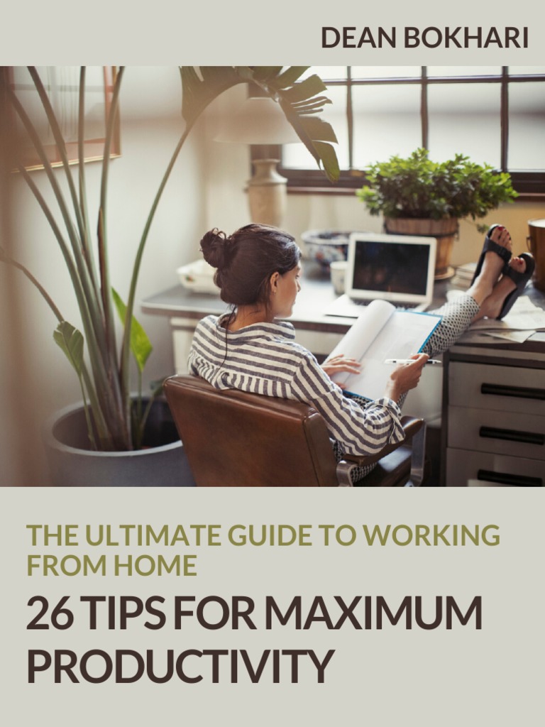 26 Tips for Productive Remote Work | PDF | Goal | Procrastination