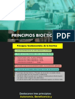 Principios Bioéticos