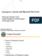 Biological Threats Overview