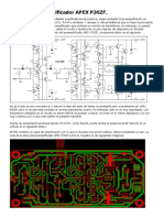 Preamplificador APEX P30ZF