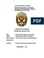 Trabajo Aplicativo-Exceso en El Ejercicio de Mando-A3 PNP Huanca Calla