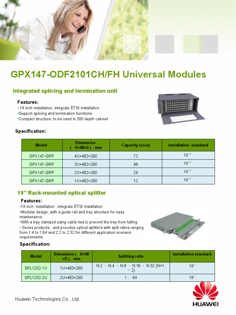 熔配一体化单元 (72芯) GPX147 GRP 72A | PDF