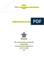 Matriz Proyecto Formativo y Entregables - Asistencia Administrativa