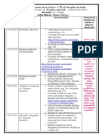 Sarcini de Lucru Pentru Elevii Claselor: A VII-a La Disciplina de Studiu