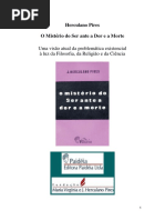 Herculano Pires - O Mistério do Ser ante a Dor e a Morte