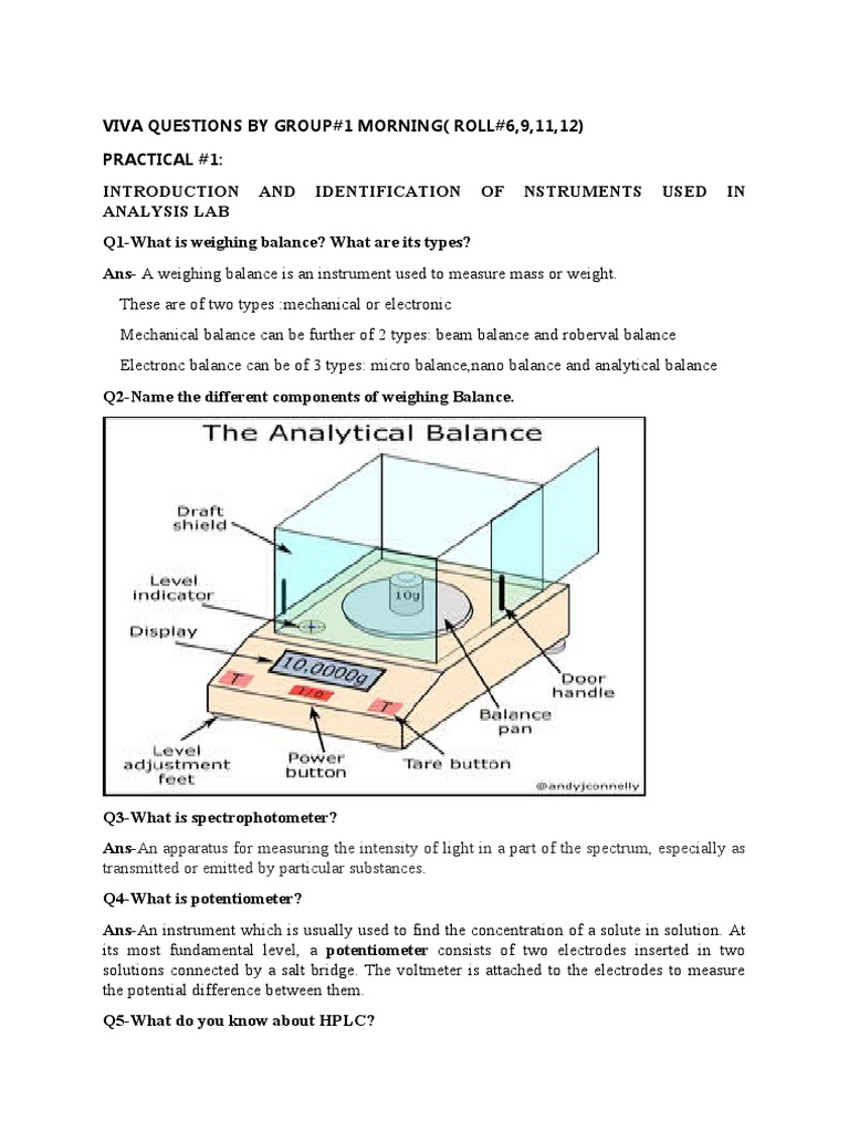 An Overview of Common Laboratory Instruments and Their Uses A