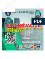 CICLO DE CONFERENCIAS BIOINNOVACION PARA EL DESARROLLO DE LAS INGENIERIAS