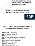 Tema Ii (Presupuesto de Capital) - 1