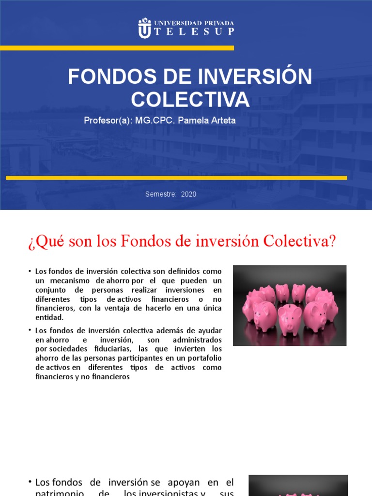Fondos de Inversión Colectiva: Guía Completa | PDF | Fondo de inversión ...