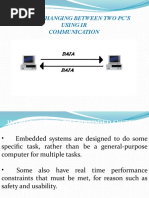 Data Exchanging Between Two PC'S Using Ir Communication