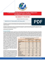 Ghana Wholesale Electricity Market Bulletin