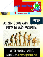 Acdiente mãos