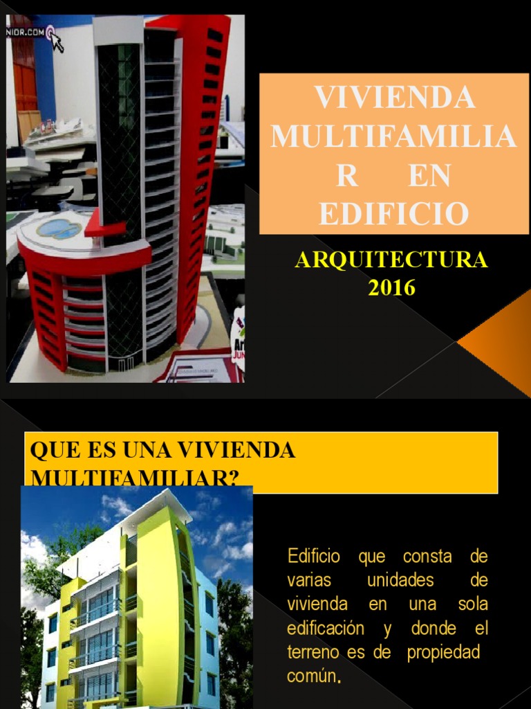 Taller de Diseno Iv - Vivienda Multifamiliar Unjbg-2016 | PDF ...