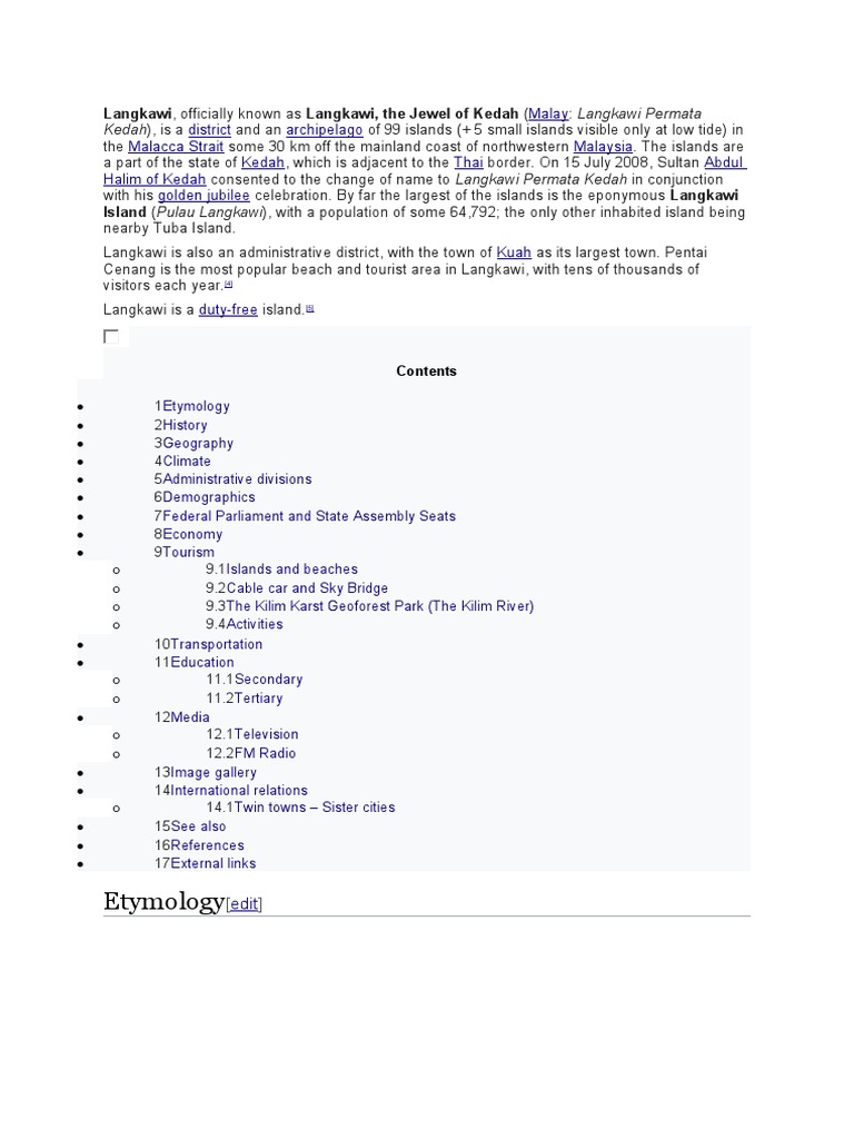 Etymology Kedah), Is A PDF Science Geology