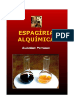 A espagíria: arte alquímica da preparação de tinturas