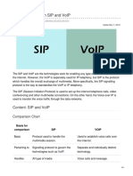 Difference Between SIP and VoIP