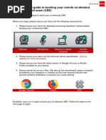 A Step-By-Step Guide To Booking Your Remote On-Demand Computer Based Exam (CBE)