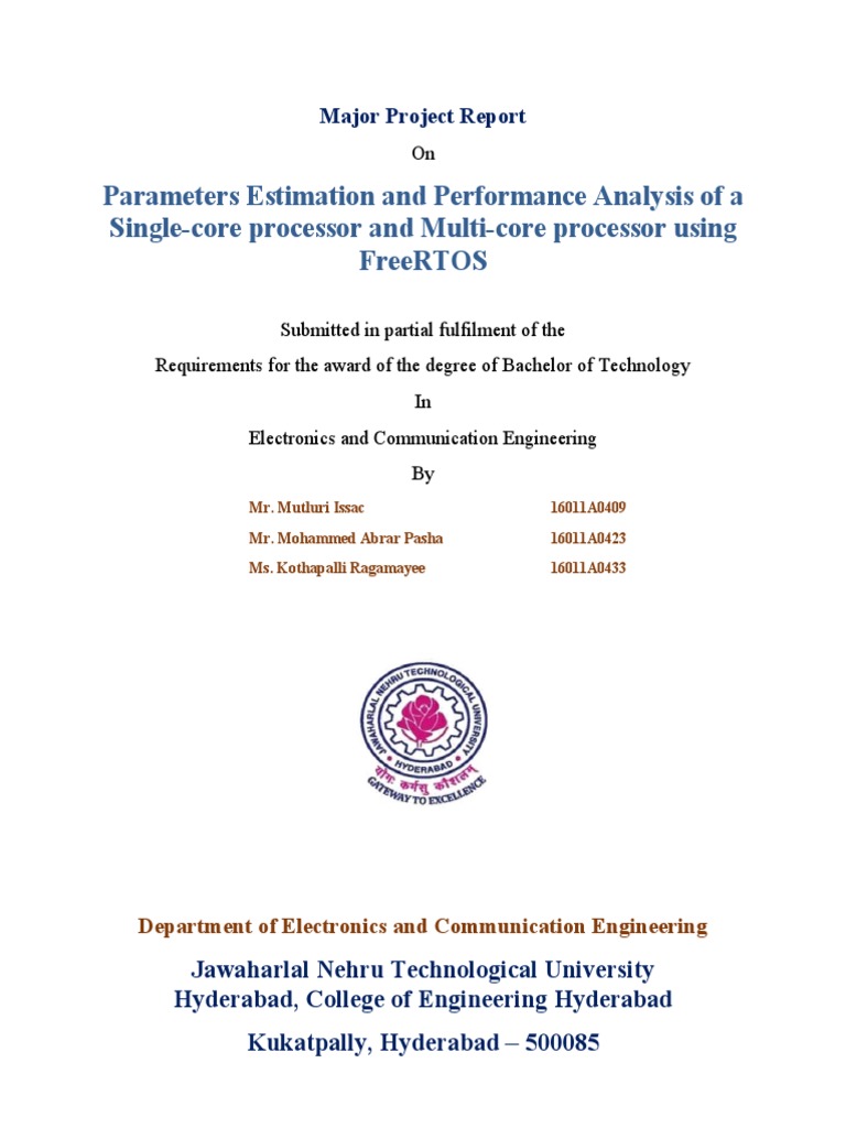 Performance Analysis of CPU Load in ESP32 | PDF | Scheduling (Computing ...